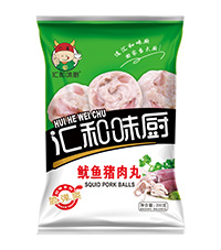 鱿鱼猪肉丸
